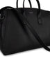 GIGI Vegan Weekender Bag - Grain | Color: Black - variant::black