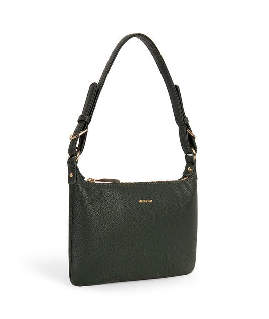 Jina Vegan Shoulder Bag - Grain | Color: Rosemary - variant::rosemary