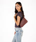 Jina Vegan Shoulder Bag - Grain | Color: Fudge - variant::fudge