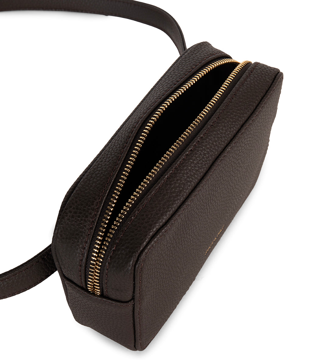 LARRA Vegan Belt Bag - Grain | Color: Fudge - variant::fudge