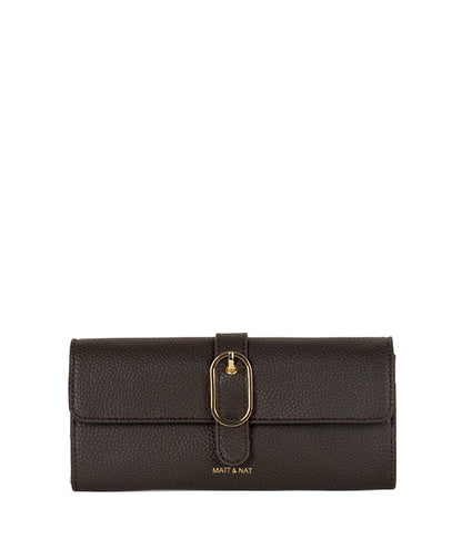 SEUN Vegan Wallet – Grain | Color: Fudge - variant::fudge