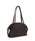 VANIA Vegan Tote Satchel – Grain | Color: Fudge - variant::fudge
