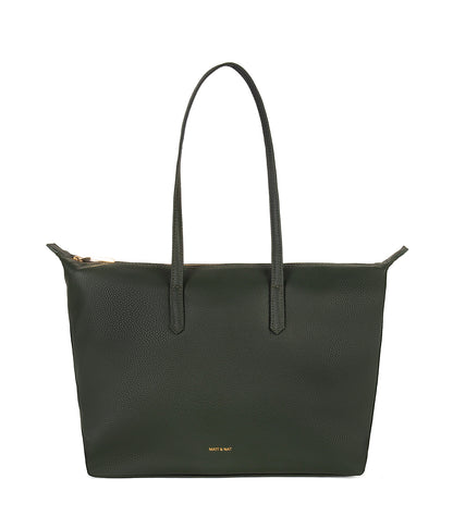 ABBI Vegan Tote Bag - Grain | Color: Rosemary - variant::rosemary