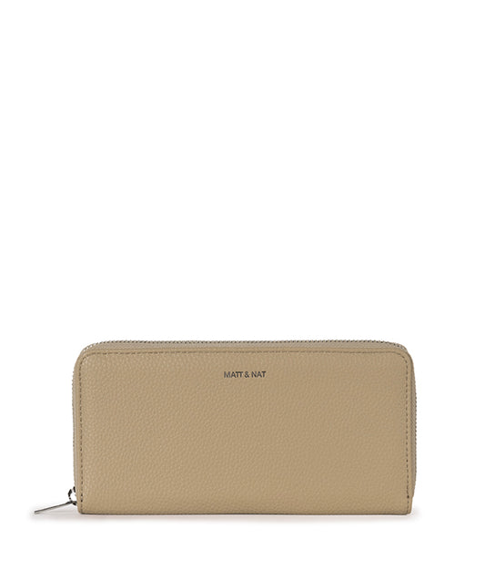 CENTRAL Vegan Wallet - Grain | Color: Almond - variant::almond