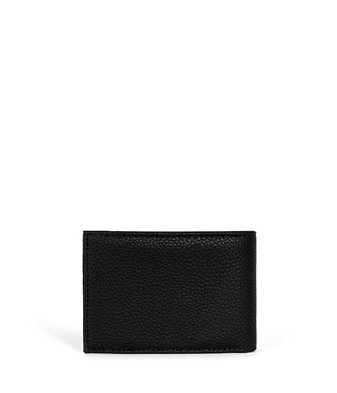 DIM Men's Vegan Folded Wallet - Grain | Color: Black - variant::black