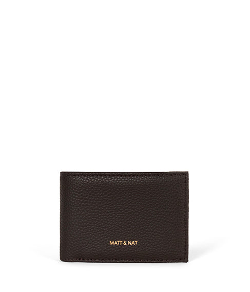 DIM Men's Vegan Folded Wallet - Grain | Color: Fudge - variant::fudge