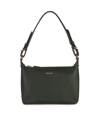 Jina Vegan Shoulder Bag - Grain | Color: Rosemary - variant::rosemary