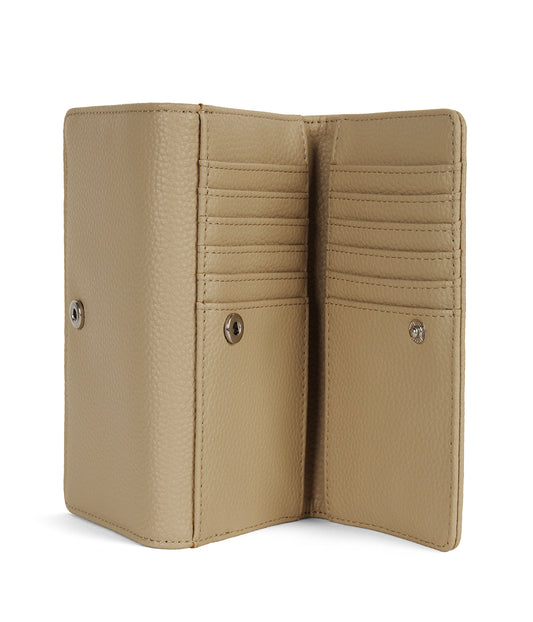 MAIRI Vegan Wallet - Grain | Color: Almond - variant::almond