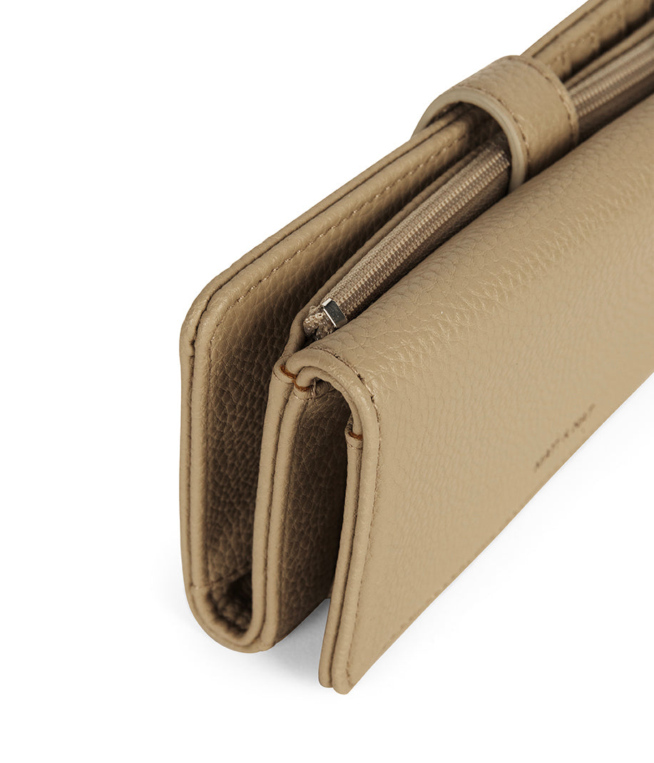 MAIRI Vegan Wallet - Grain | Color: Almond - variant::almond