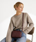 PAIR Vegan Crossbody Bag - Grain | Color: Almond - variant::almond
