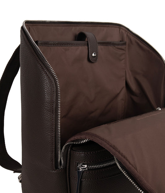REMI Vegan Backpack – Grain | Color: Fudge - variant::fudge