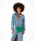 SAM Vegan Crossbody Bag - Grain | Color: Almond - variant::almond
