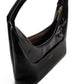 DONNA Vegan Hobo Bag - Groove | Color: Black - variant::black