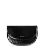 SHAAN Vegan Crossbody Bag - Groove | Color: Black - variant::black