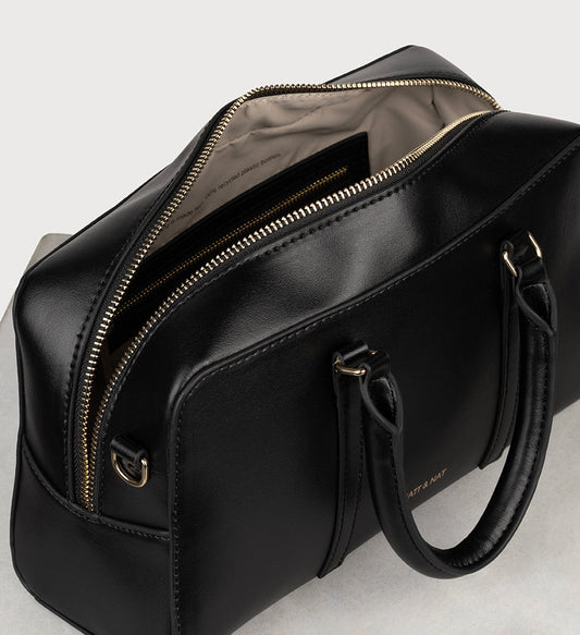 CECILE Vegan Satchel - UPPEAL™ | Color: Black - variant::black