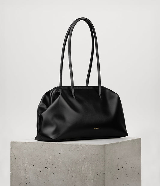 FLORENCE Vegan Satchel - UPPEAL™ | Color: Black - variant::black