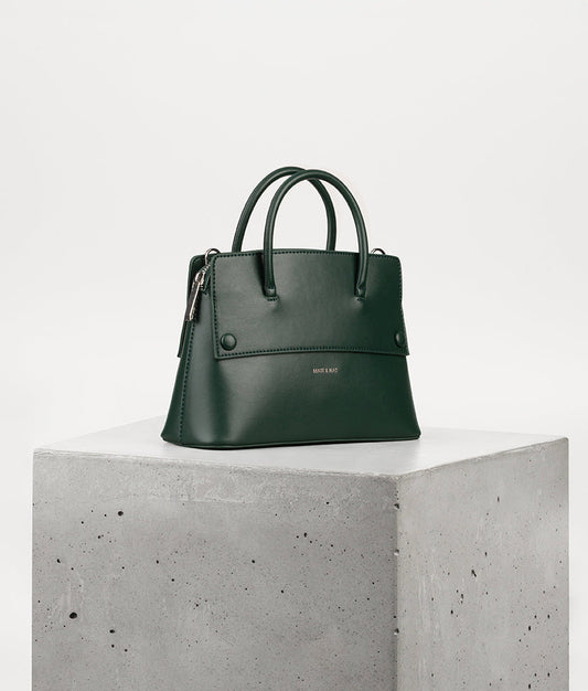 SILVA SM Small Vegan Satchel - UPPEAL™ | Color: Wreath - variant::wreath