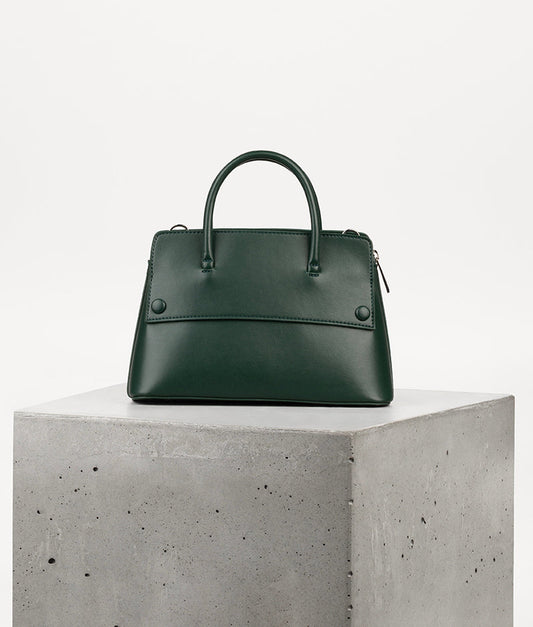 SILVA SM Small Vegan Satchel - UPPEAL™ | Color: Wreath - variant::wreath