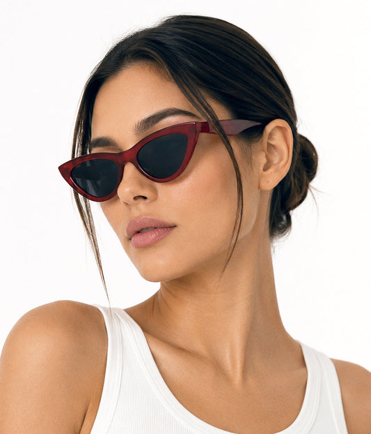 LUMI Recycled Sunglasses | Color: Black - variant::black