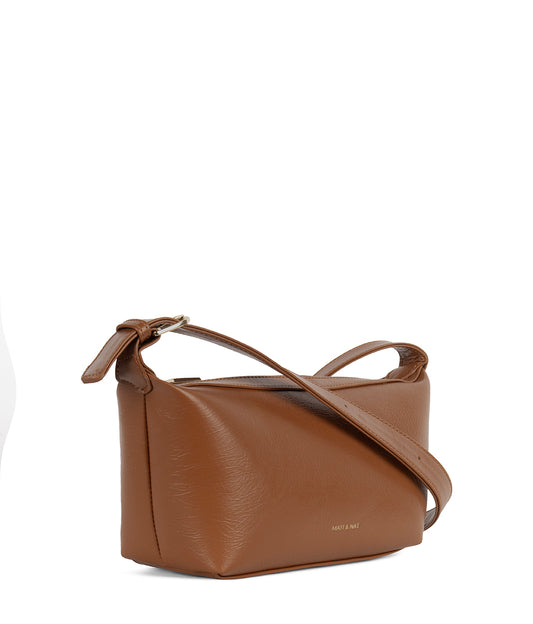 CASTLE Vegan Crossbody Bag - Theme | Color: Rust - variant::rust
