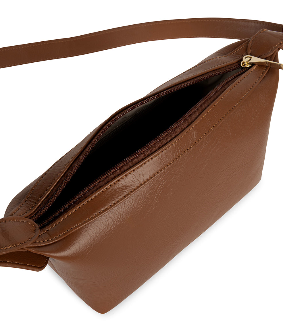 CASTLE Vegan Crossbody Bag - Theme | Color: Rust - variant::rust