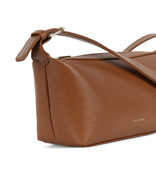 CASTLE Vegan Crossbody Bag - Theme | Color: Rust - variant::rust