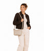 CASTLE Vegan Crossbody Bag - Theme | Color: Rust - variant::rust