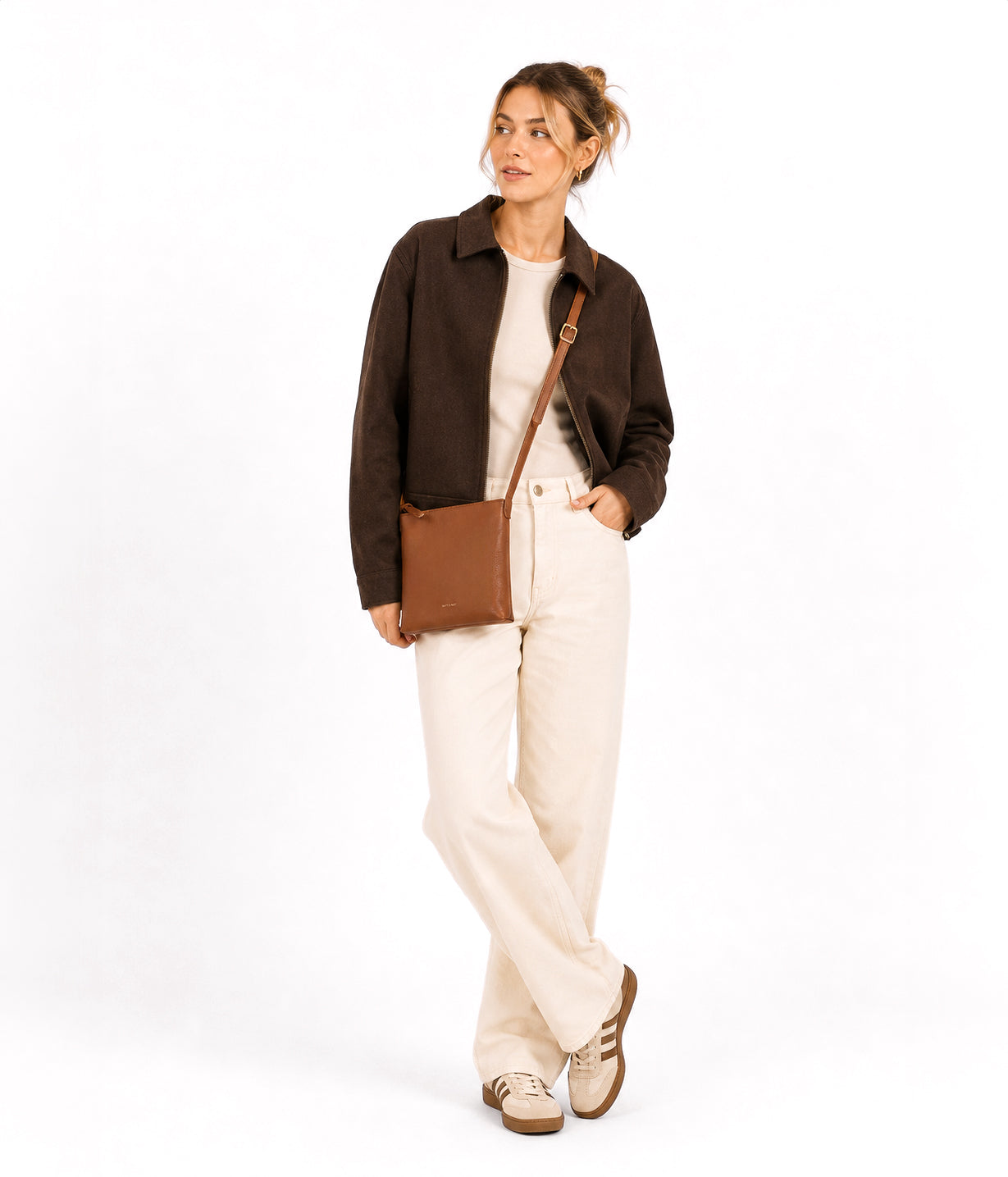 MORSE Vegan Crossbody Bag - Theme | Color: Rust - variant::rust