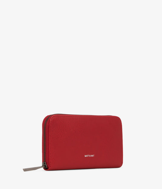 INVER Vegan Crossbody Wallet - Dwell | Color: Red - variant::red