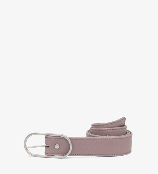 NEIL Women's Vegan Leather Belt | Color: Pink - variant::orchid