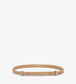SOLINA Women's Vegan Skinny Belt | Color: Beige - variant::cardamom