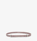 SOLINA Women's Vegan Skinny Belt | Color: Pink - variant::orchid