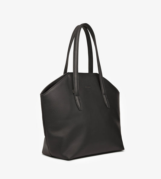 Baxter Vegan Crossbody Tote Bag - Dwell | Color: ink- variant::ink