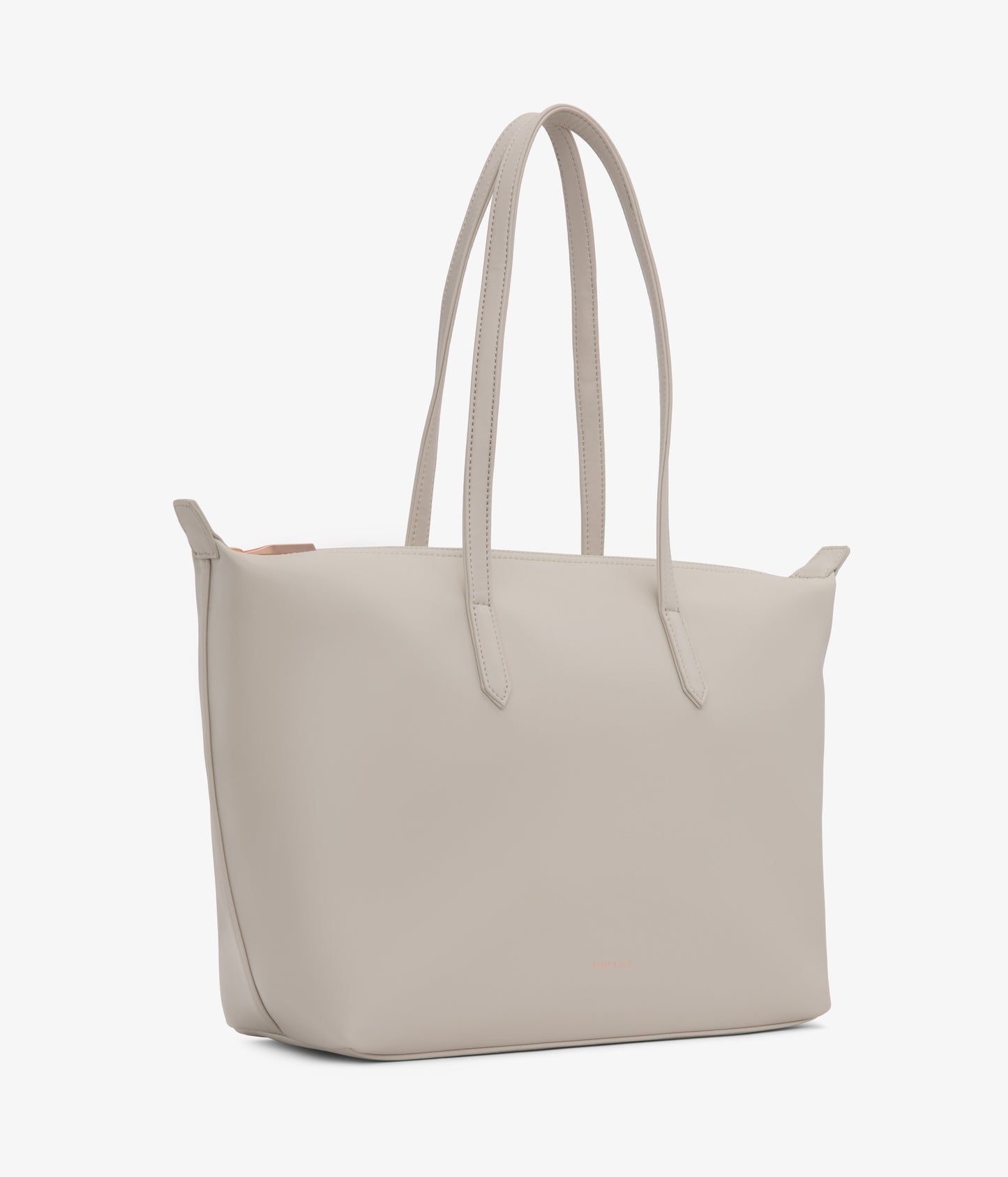 ABBI Vegan Tote Bag - Loom | Color: Beige - variant::stone