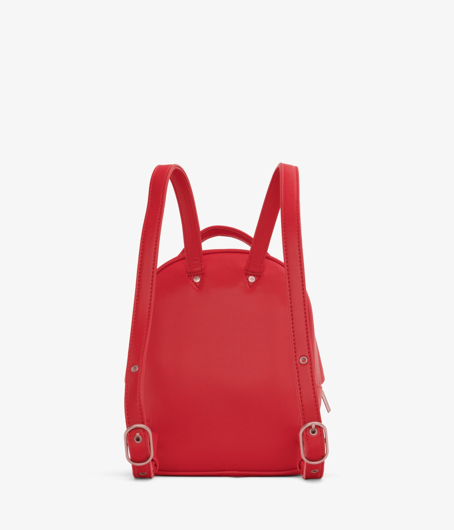 BALIMINI Vegan Mini Backpack - Loom | Color: Red - variant::pomegranate