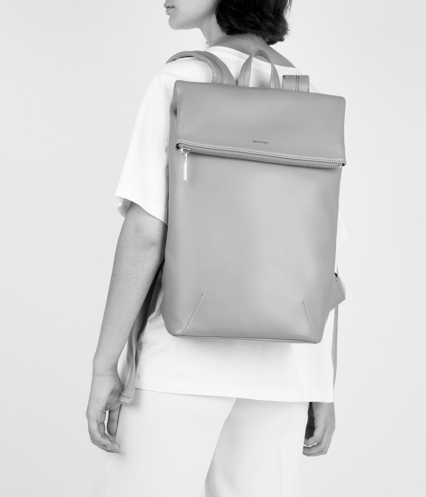 COLTON Vegan Backpack - Loom | Color: Beige - variant::stone