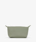 ABBI MINI Vegan Cosmetic Bag - loom | Color: Green - variant::pine