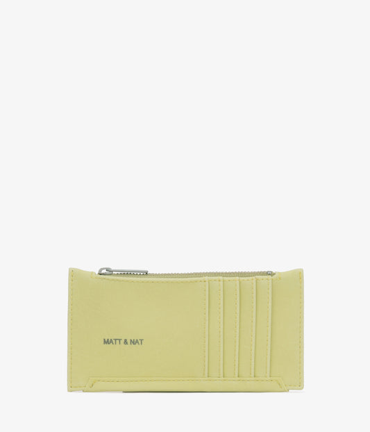 JESSE Slim Vegan Wallet - Vintage | Color: green- variant::cactus