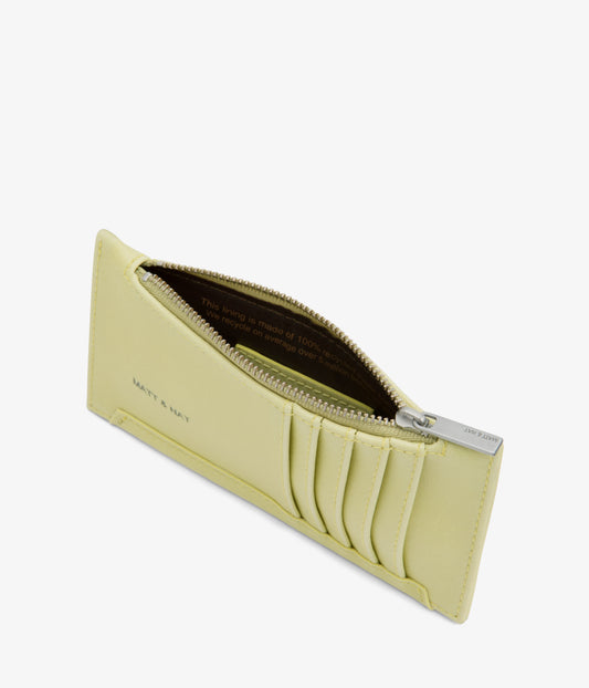 JESSE Slim Vegan Wallet - Vintage | Color: green- variant::cactus