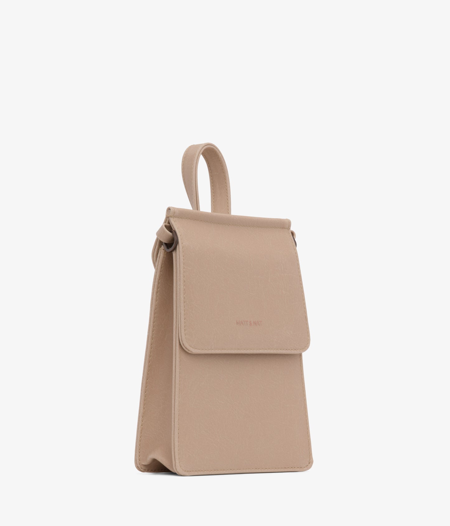 THESSA Vegan Crossbody Bag - Vintage | Color: beige- variant::frappe
