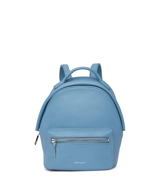 BALIMINI Vegan Mini Backpack - Loom | Color: Blue - variant::liquid