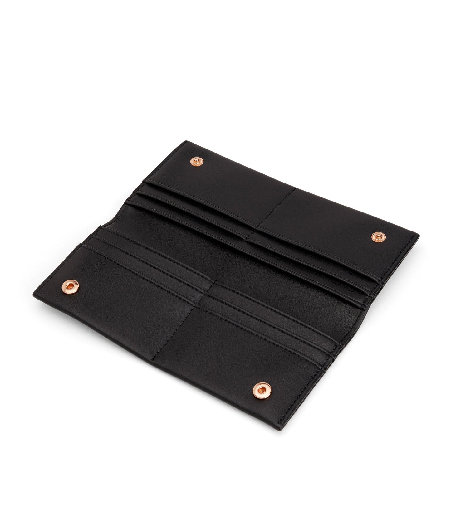 LAF Vegan Long Wallet - Loom | Color: Black - variant::blackr