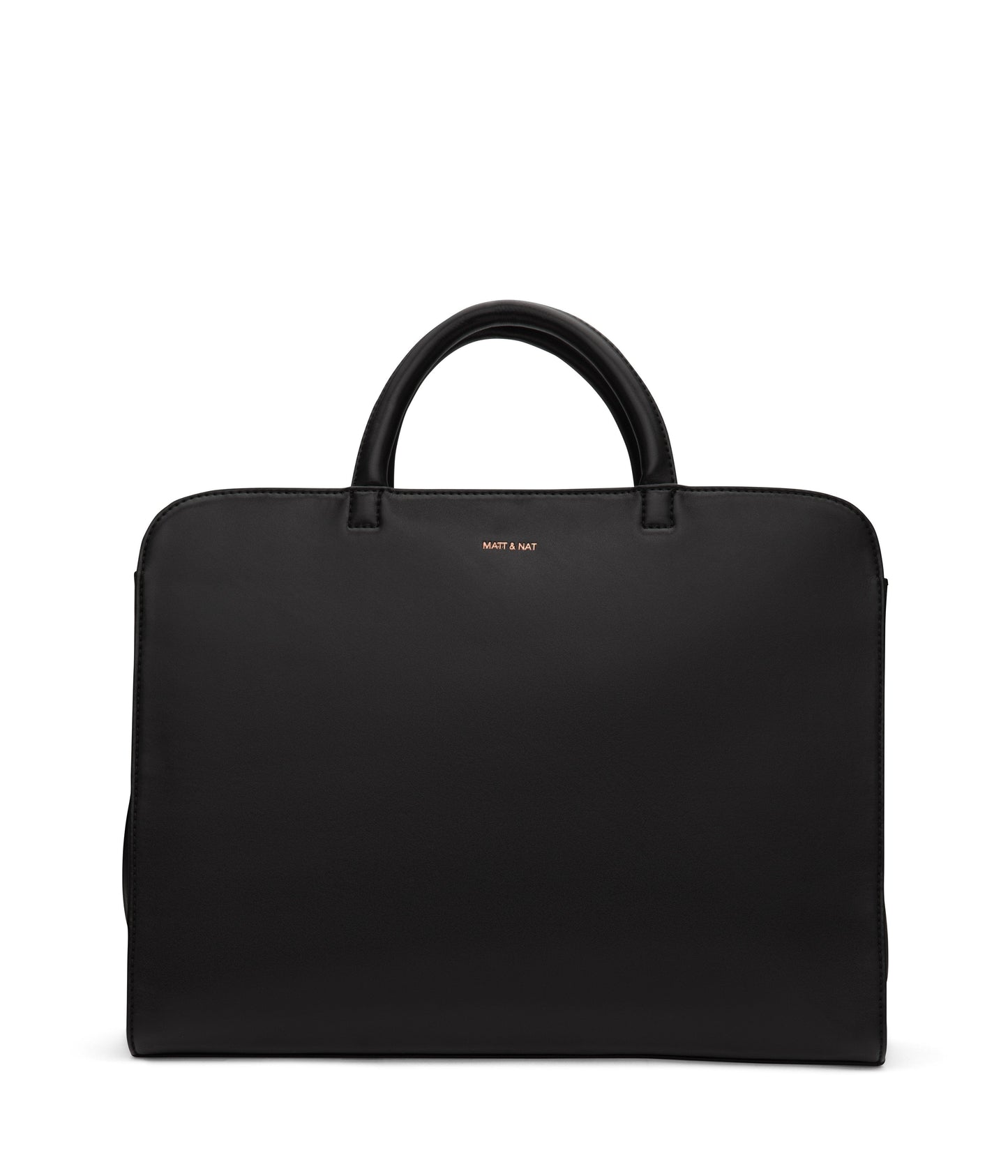 TIA Vegan Satchel - Loom | Color: Black - variant::blackr