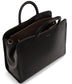 TIA Vegan Satchel - Loom | Color: Black - variant::blackr