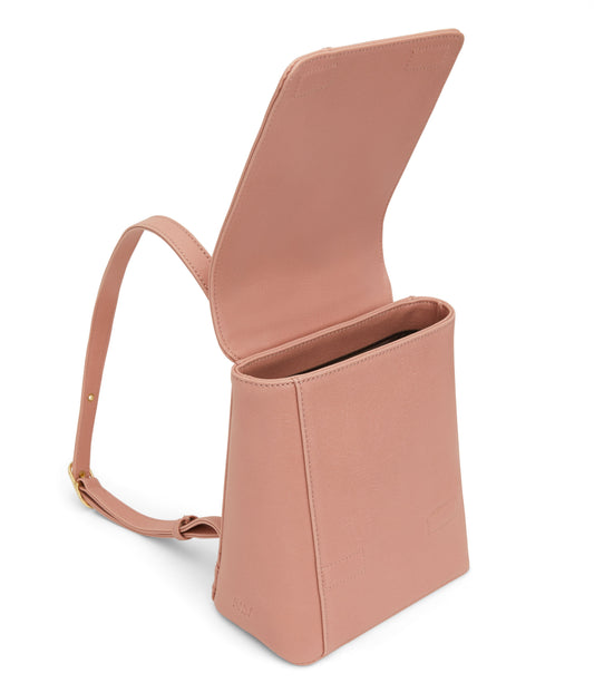 DEELY Vegan Mini Backpack - Vintage | Color: Pink - variant::ceramic