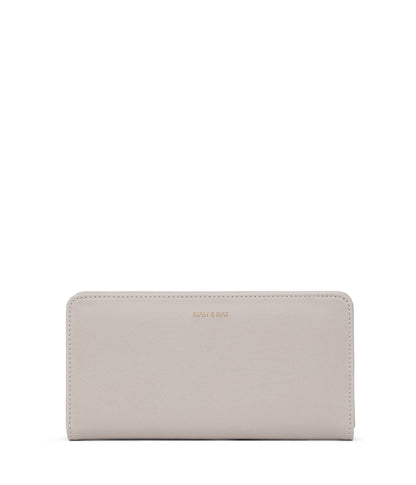 DUMA Vegan Wallet - Vintage | Color: Grey- variant:Pearl