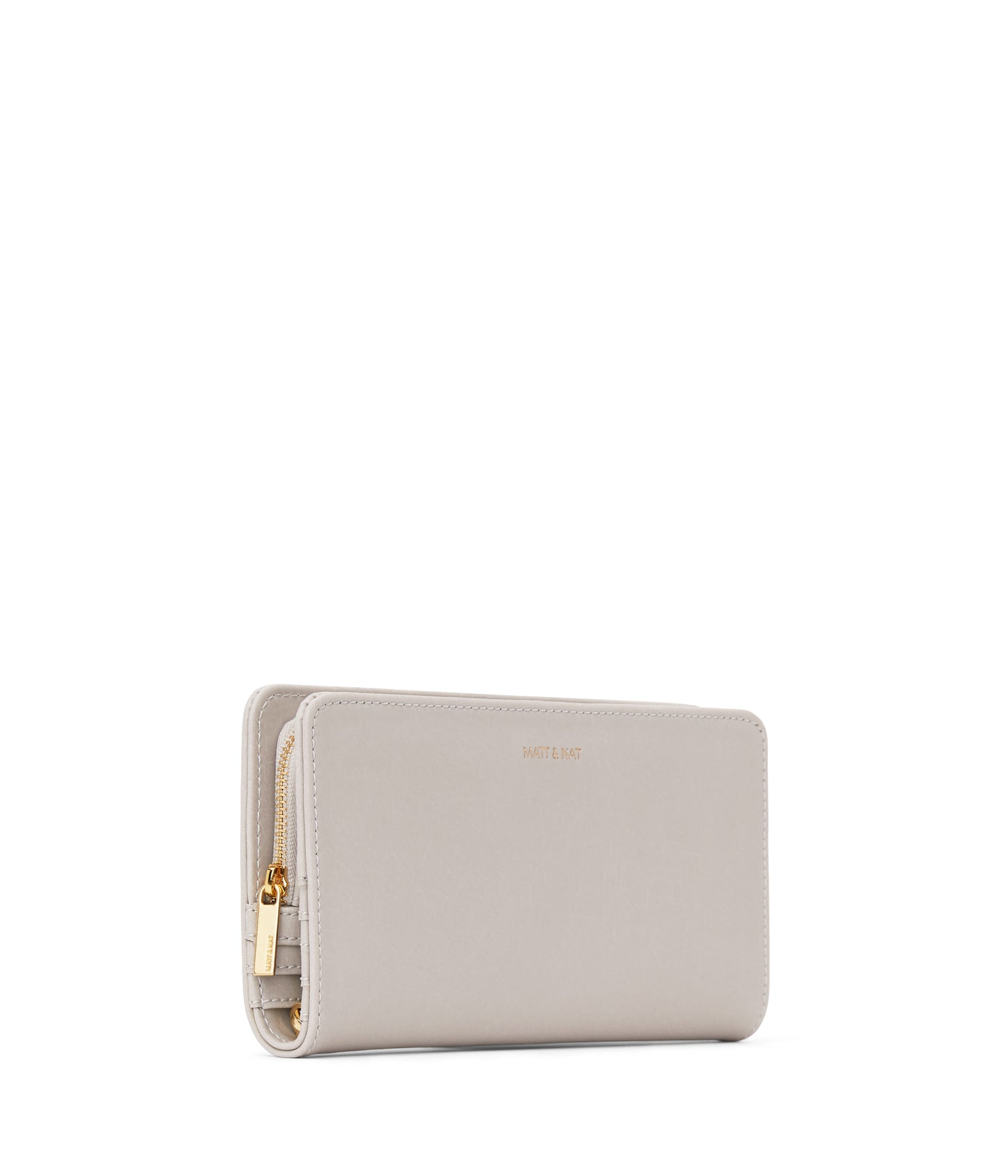 DUMA Vegan Wallet - Vintage | Color: Grey- variant:Pearl