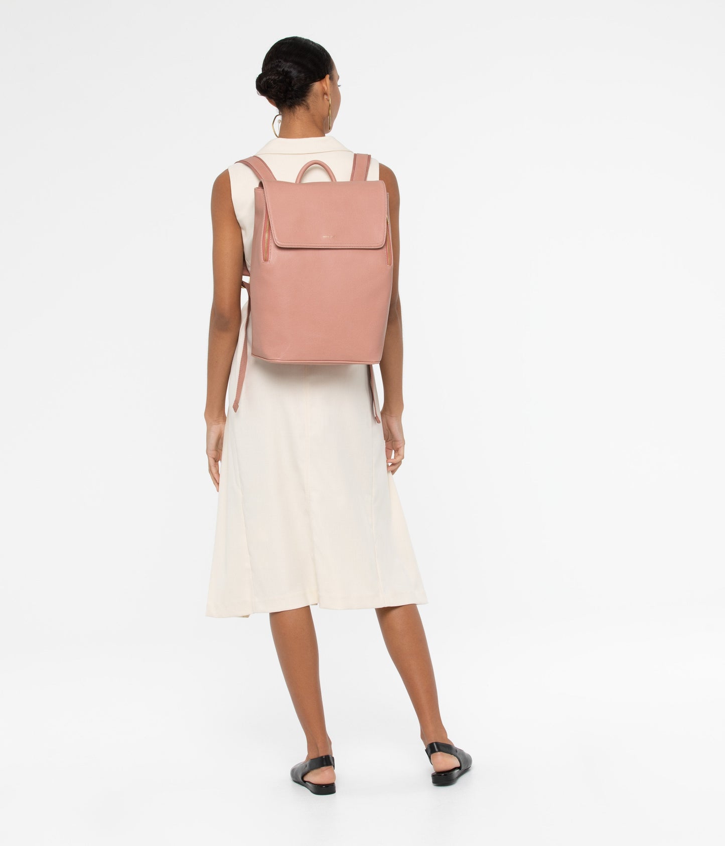 FABI Vegan Backpack - Vintage | Color: Grey - variant::pearl