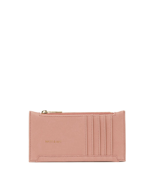 JESSE Slim Vegan Wallet - Vintage | Color: Pink - variant::ceramic