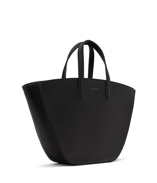 LEEF Vegan Tote Bag - Vintage | Color: Black - variant::black
